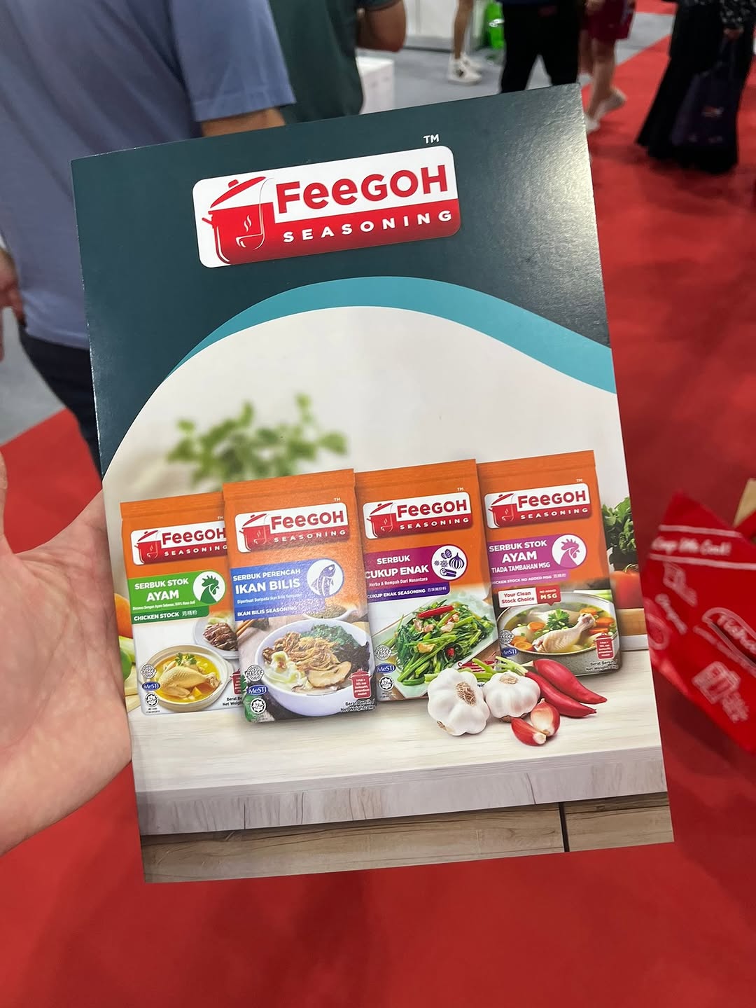 Tropicor Foods at a trade exhibition